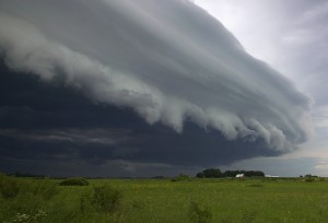 Shelf cloud, Minnesota, USA