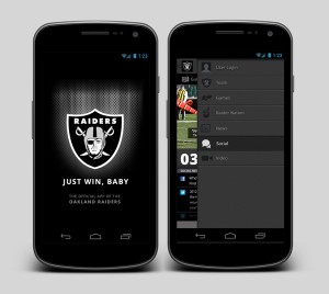 Raiders iPhone app