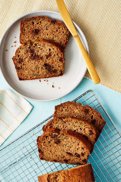 Zucchini Chocolate Chip Quick Bread