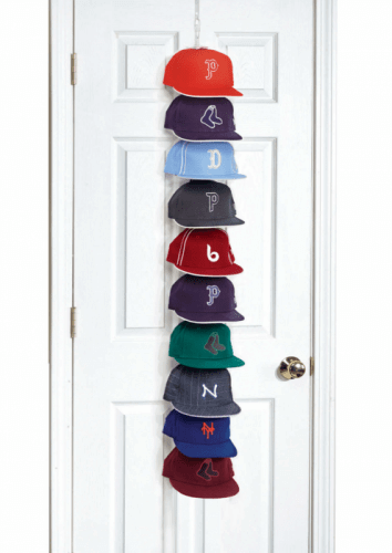 Diy hat organizer